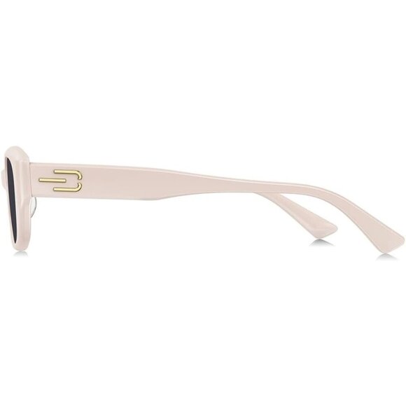 ? Women Grey Fashion Oversized Cat Eye Polarized Exclusive Eyewear Sunglasses main image 5